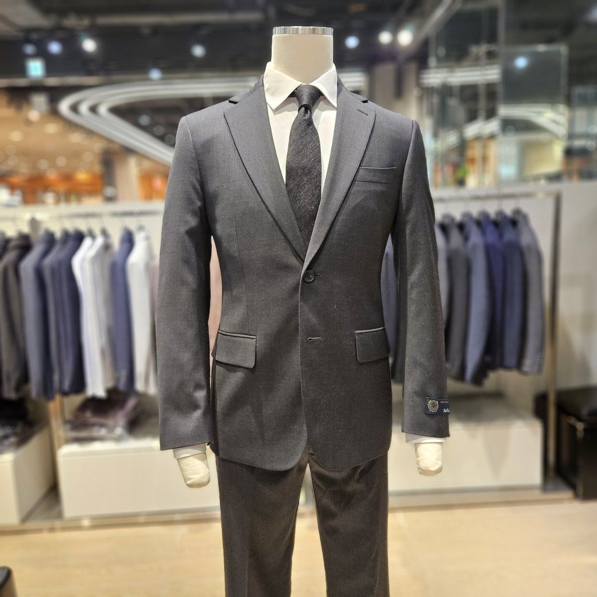 레노마 renoma 26 S/S 프리미엄 춘하 차콜그레이 무광택 스판 정장 RSAISJ73A 27L815 27U631