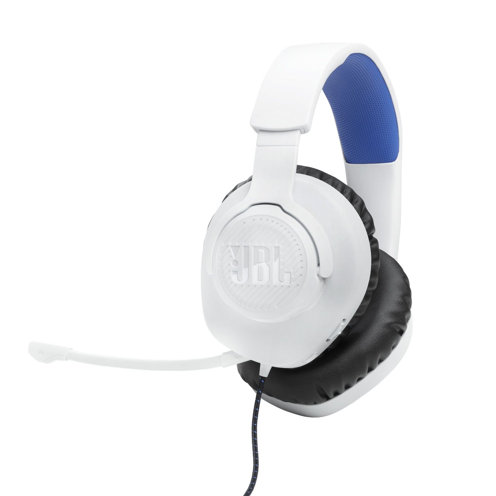 JBL Quantum 100P 콘솔용 유선 오버이어 게이밍 헤드셋 (탈착식 마이크 포함) 1071271