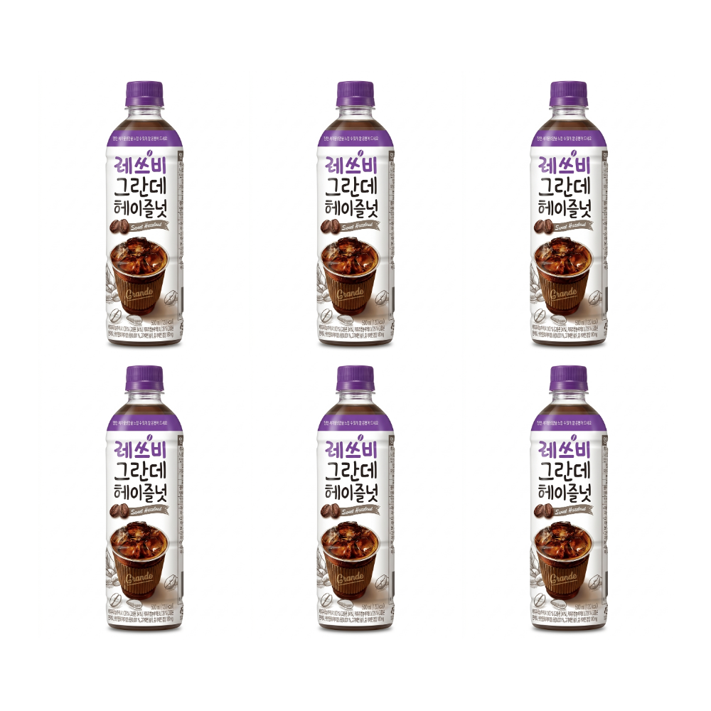 레쓰비 그란데 헤이즐넛 500ml 48개 레츠비