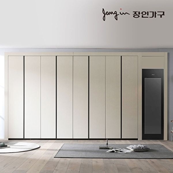 장인가구 [장인가구]단테 슬림 스타일러 붙박이장 30cm