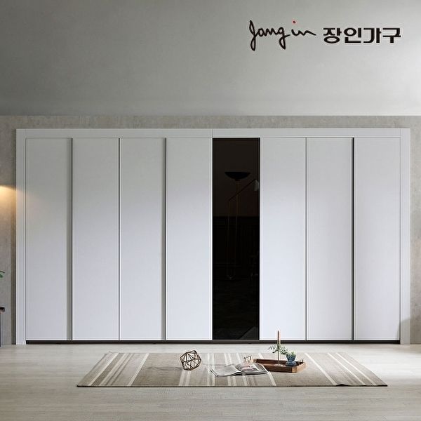 장인가구 [장인가구]단테 모던 미러 붙박이장 300cm