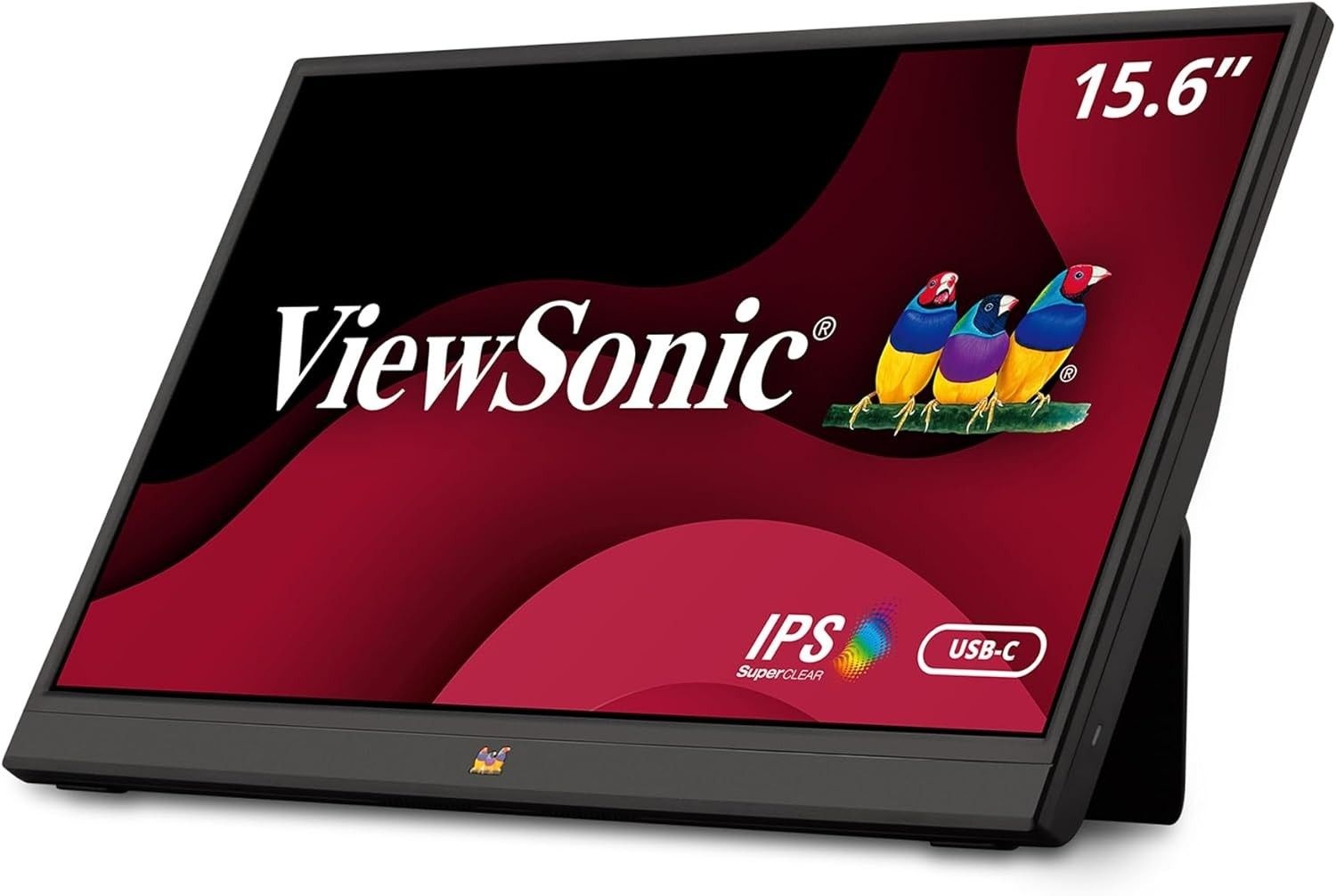 ViewSonic VA1655-1T-S 15.6인치 1080p 휴대용 IPS 모니터 - 인증된 리퍼비시 제품 1071343