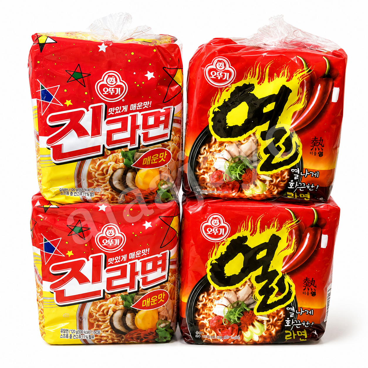 오뚜기 인기라면 실속세트 (진라면20+열라면20) 총40봉 GO-9113