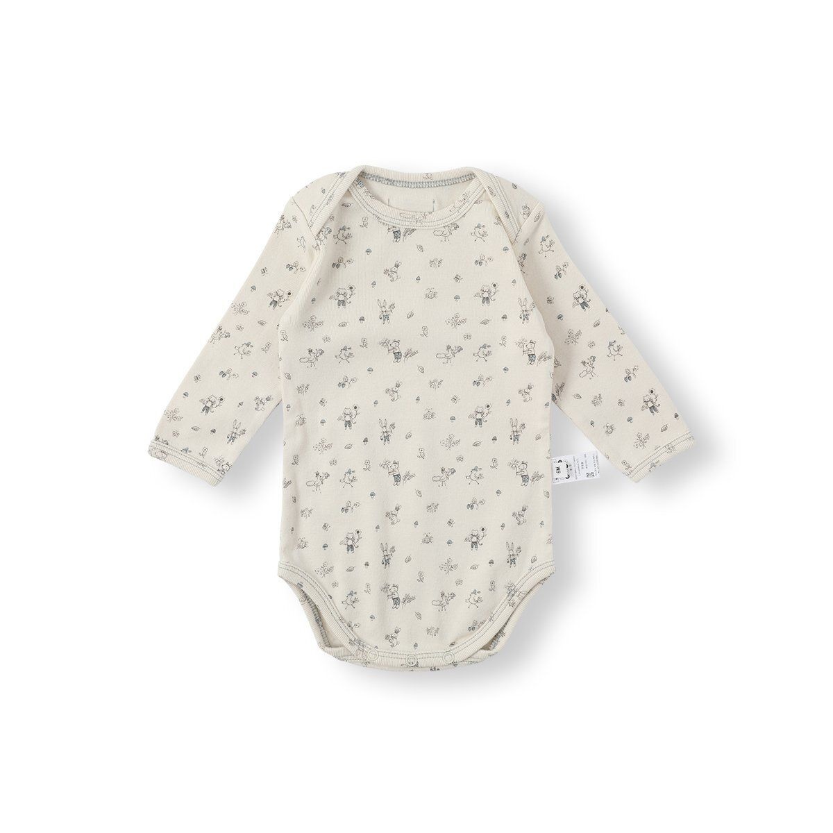 [국내 백화점 정품] [베네베네] BABY) 미니 오즈 오가닉 롱슬리브 바디수트