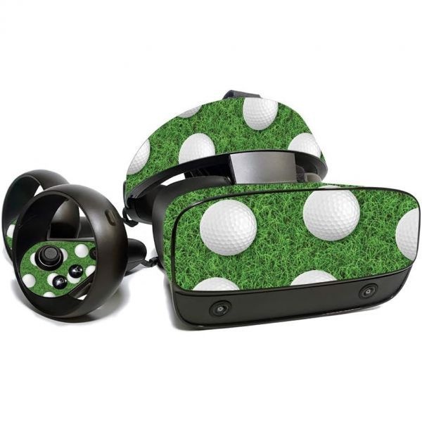 [해외] MightySkins의 Oculus Rift S용 골프 스킨 보호 내구성 독특한 디자인의 비닐 데칼 랩 커버 간편한 부착 제거 스타일 변
