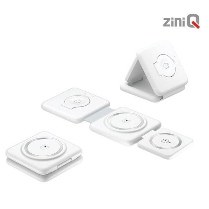 지니큐 ZQ-C315 3IN1 마그네틱 고속무선멀티 충전패드