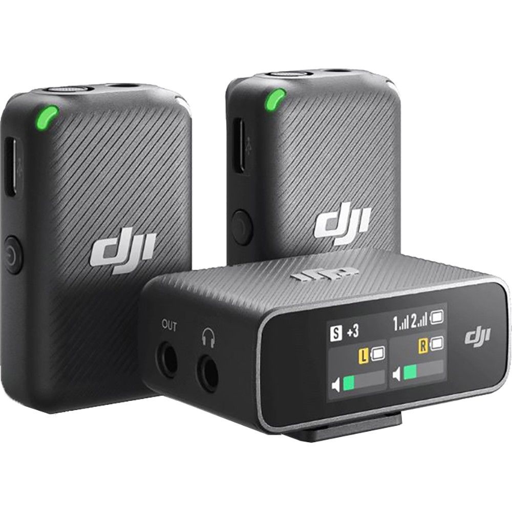 DJI 마이크 무선 마이크 시스템 및 오디오 레코더 - 개봉품 1094997