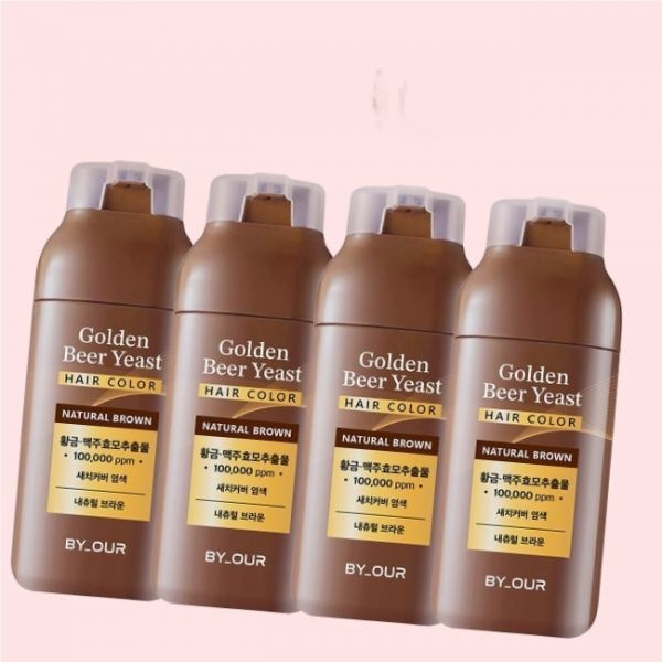 바이아우어 단 5분 염색 맥주효모 염색제 완성 전체염색 새치염색 뿌리염색 모든 OK 2247366747 4903654
