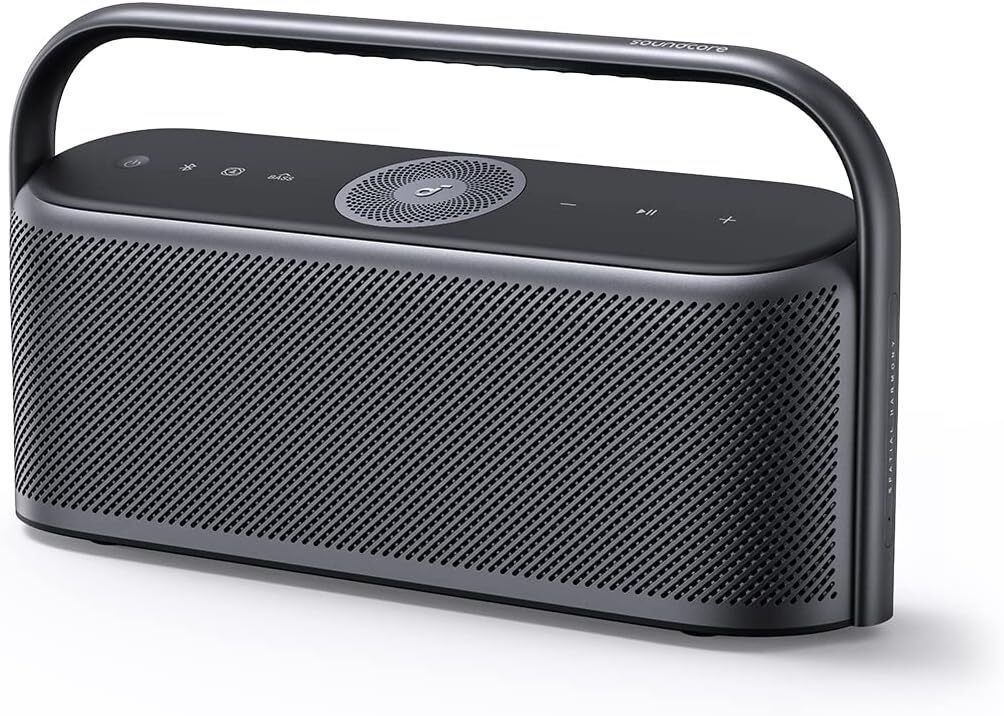 Soundcore Motion X600 휴대용 스피커, 고해상도 공간 음향, 방수, 50W | 리퍼비시 1095773