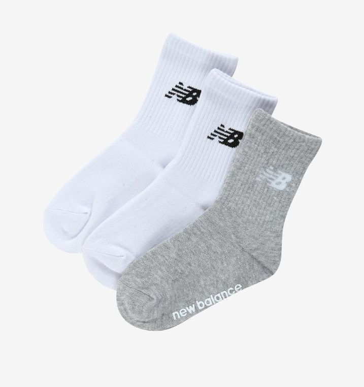 뉴발란스 키즈 3PCS 에센셜 장목양말 B1 NK8EGF202U 16 19