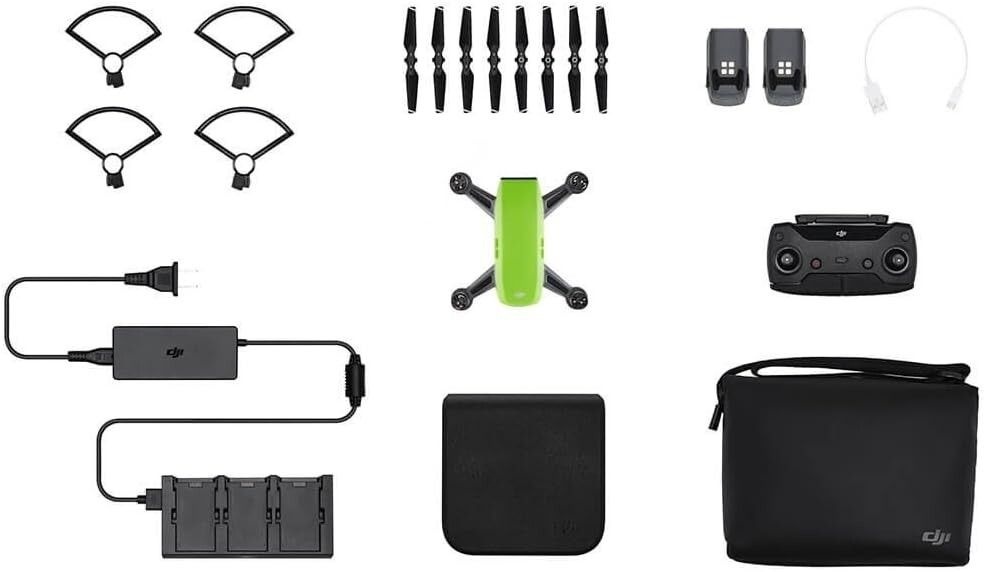 DJI Spark Fly More Combo Meadow Green - 인증된 리퍼비시 제품 1095867