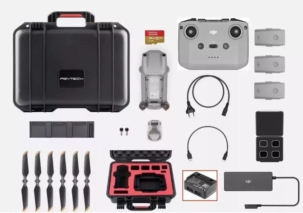 DJI Mavic Air 2 플라이 모어 드론 브이로거 콤보 - 인증된 리퍼비시 제품 1095875