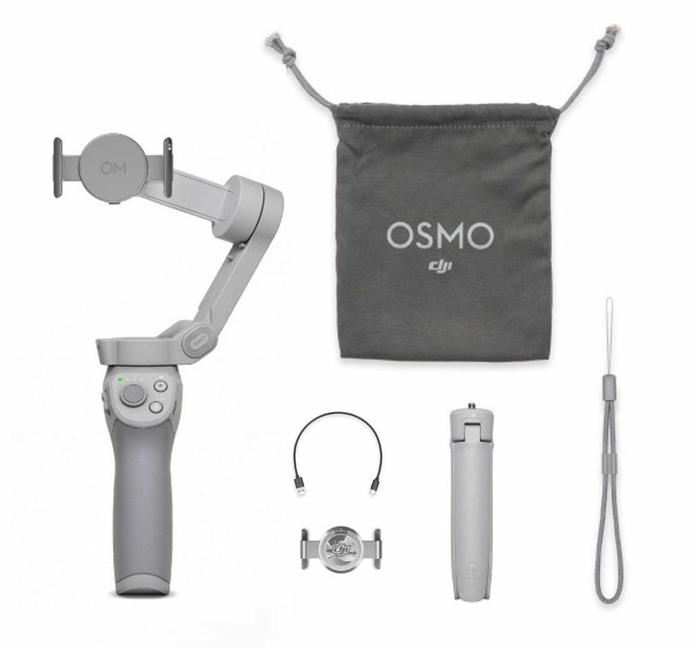 DJI DJI OM 4 SE 그레이 접이식 스테빌라이저 - 인증된 리퍼비시 제품 1095879