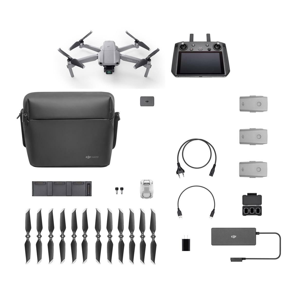 DJI Mavic Air 2 Fly More 콤보 (스마트 컨트롤러 포함) - 인증된 리퍼비시 제품 1095887