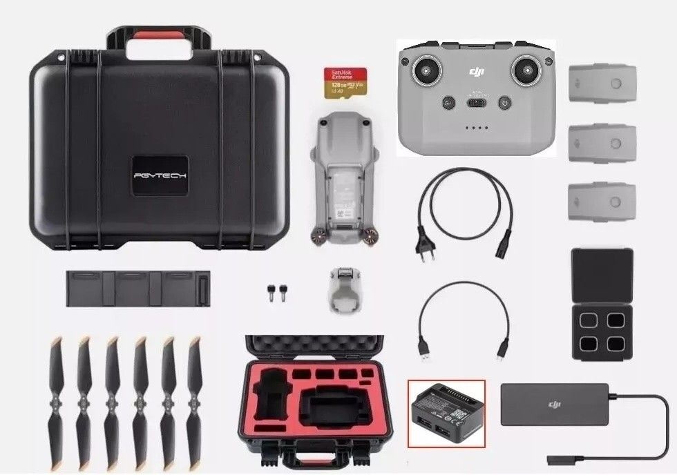 DJI Mavic Air 2 Fly More 드론 브이로거 콤보 - 인증된 리퍼비시 제품 1095894