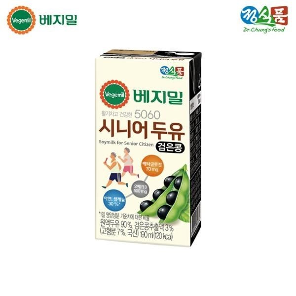 베지밀 5060시니어두유 190mlx96팩