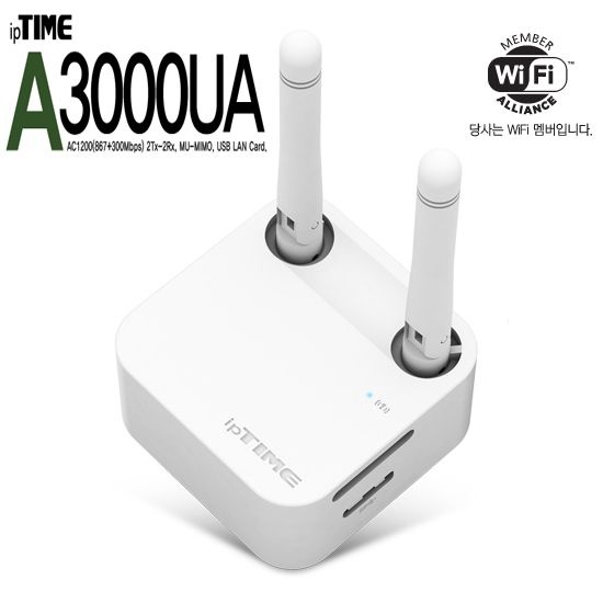 아이피타임 (정품) ipTIME A3000UA USB 3.0 무선랜카드