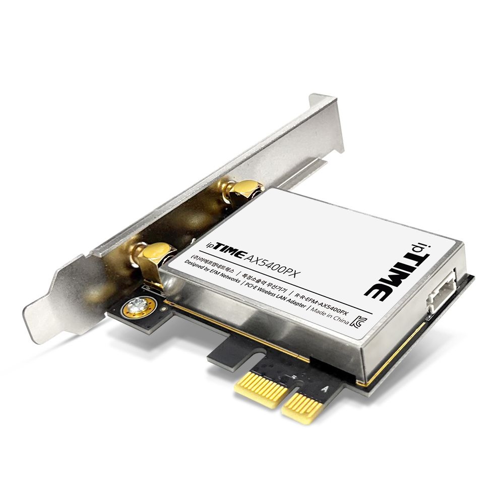 아이피타임 ipTIME AX5400PX Wi-Fi 11ax PCI-Express 무선랜카드
