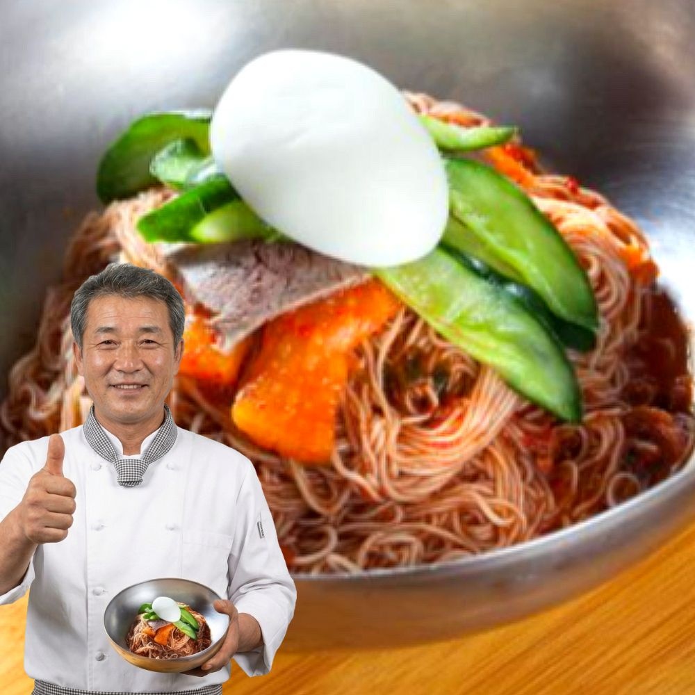 홍현 비빔냉면 이북식 함흥냉면 600g 3개 1.8kg 세트 비빔양념장 해장냉면 밀키트