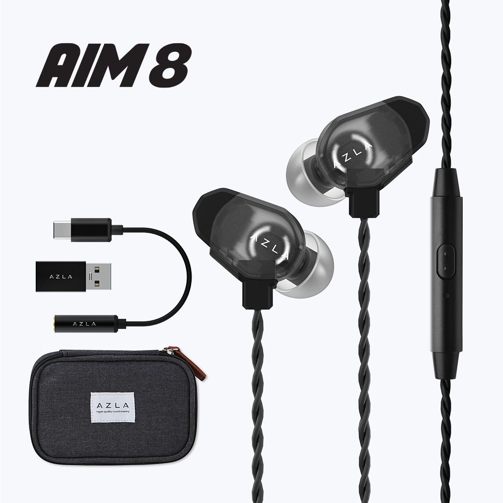 아즈라 배그 FPS 마이크 탑재 게이밍 이어폰 AIM 8 발로란트 1P