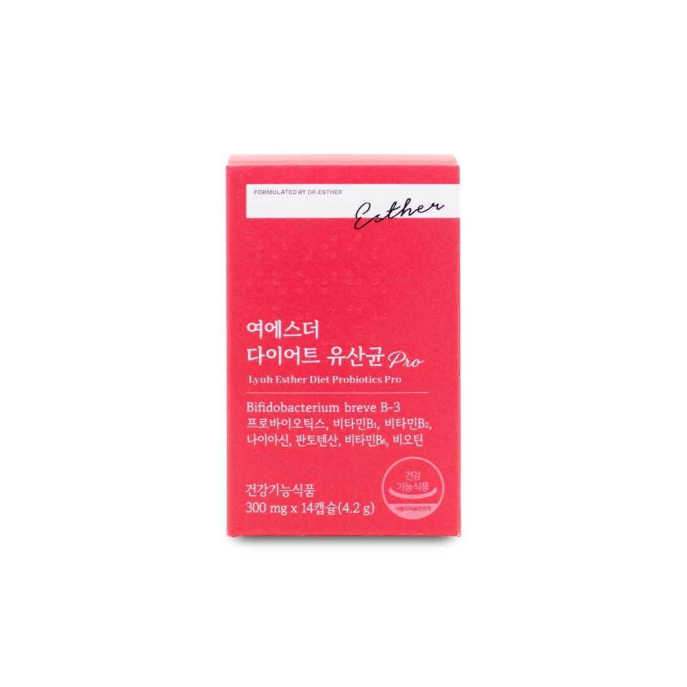에스더포뮬러 여에스더 다이어트 유산균 프로 300g x 14캡슐 X 1박스 I