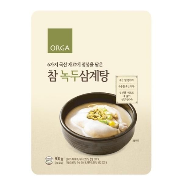 올가 참 녹두삼계탕 900g 보신 보양식 복날 즉석 초복 부모님