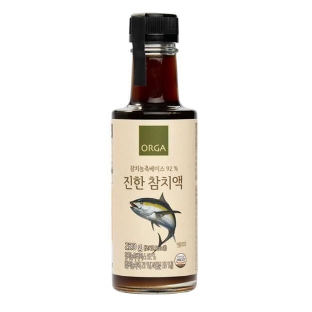 올가 진한 프리미엄 참치액 220g 감칠맛 요리용 국 찌개