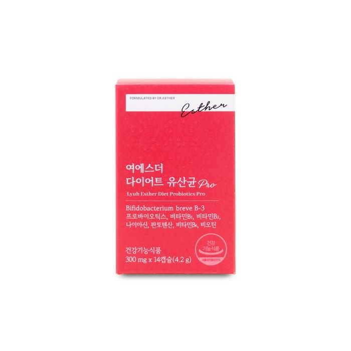 [에스더포뮬러] 에스더포뮬러 여에스더 다이어트 유산균 프로 300g x 14캡슐 X 1박스 I SH
