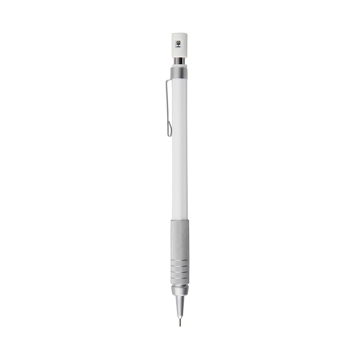 저중심 샤프펜 0.5mm, 화이트, 1개