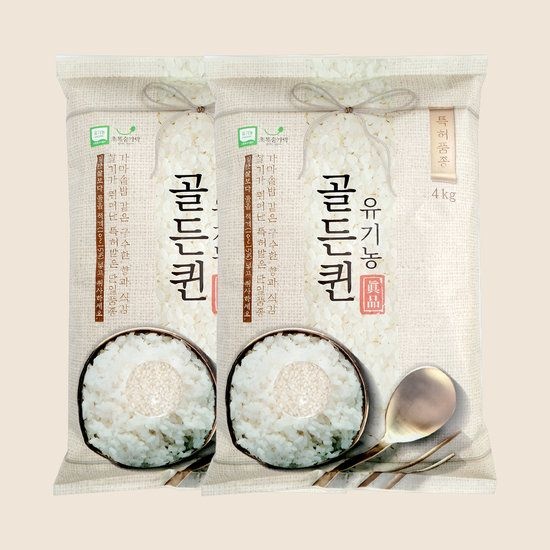 초록숟가락 유기농 골든퀸 4kg X 2ea 312503