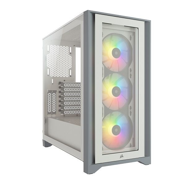커세어 CORSAIR iCUE 4000X 화이트 (미들타워)