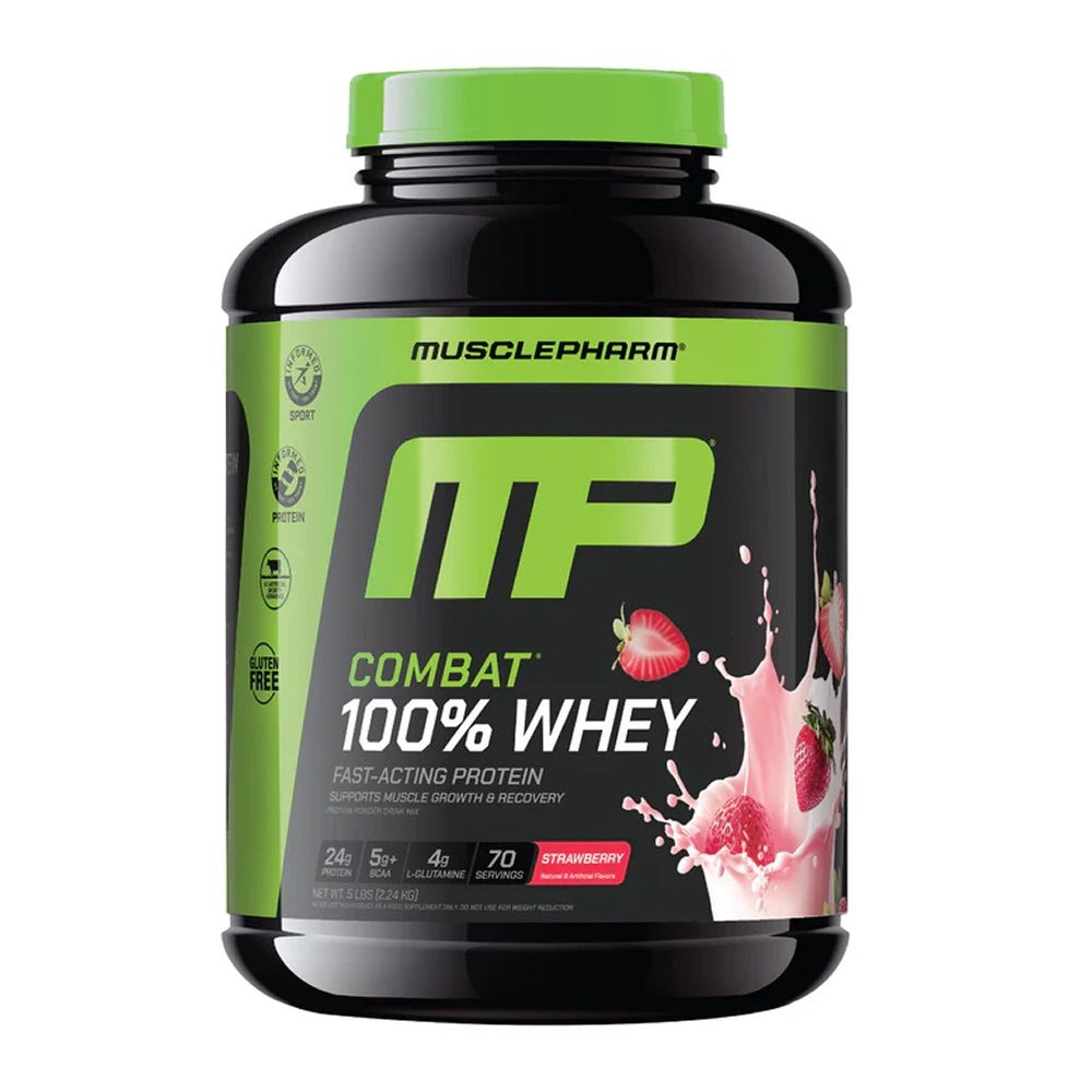 머슬팜 컴뱃 100% 웨이 딸기맛 x1통