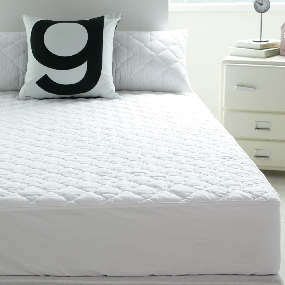바숨 순면누빔 침대 매트리스커버 슈퍼싱글 SS 110x200