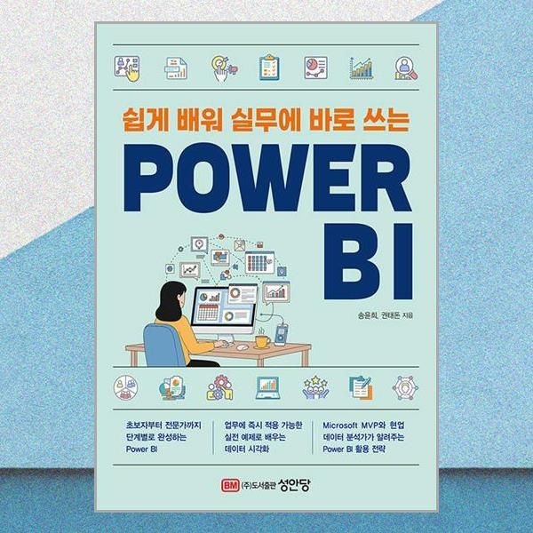 쉽게 배워 실무에 바로 쓰는 POWER BI 송윤희 활용 전략 책 도서 성안당 (5379138)