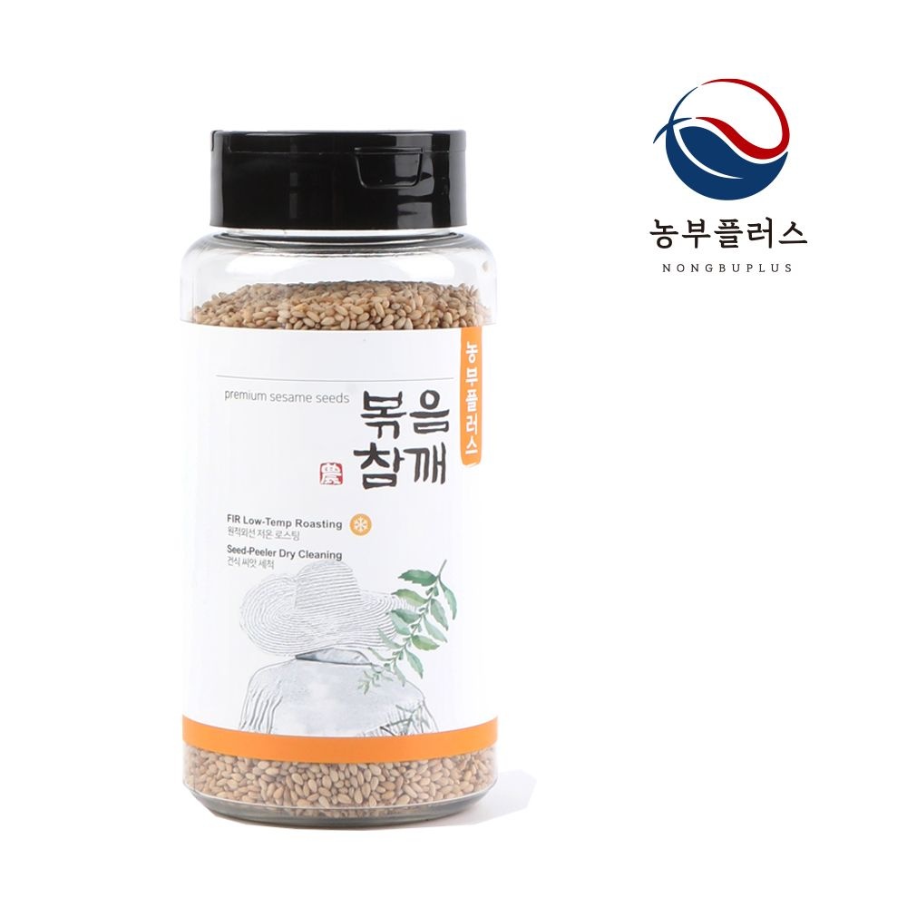 농부플러스 국산 볶음참깨 햇참깨 볶은참깨 토종 통깨 당일 저온로스팅 150g
