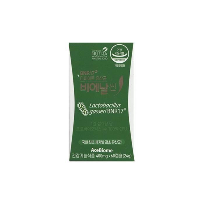 다이어트 유산균 비에날씬 400mg x 60캡슐_1개-SDL-