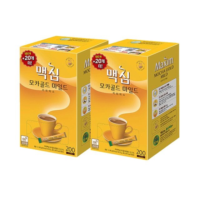 맥심 모카골드 400T (200T+200T) 커피믹스