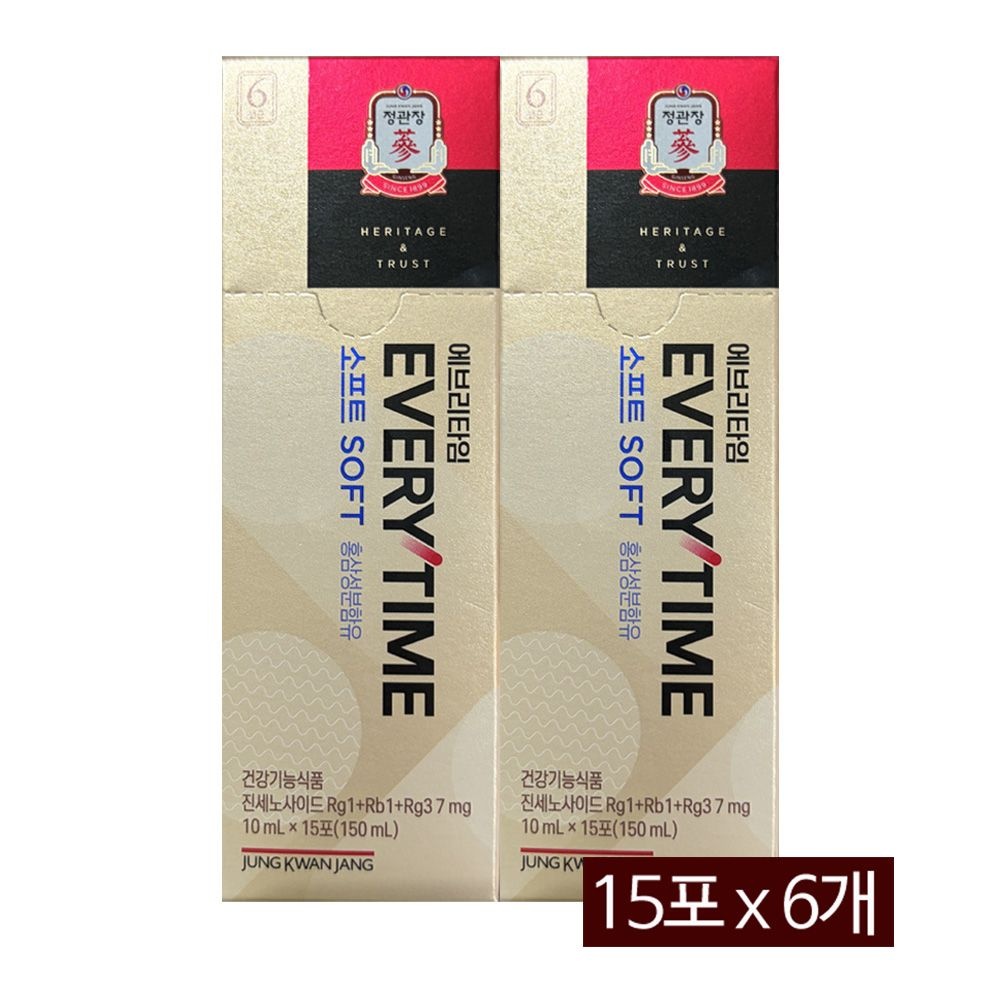 정관장 홍삼정 에브리타임 소프트 10ml x 30포 x 3개 / JJ몰