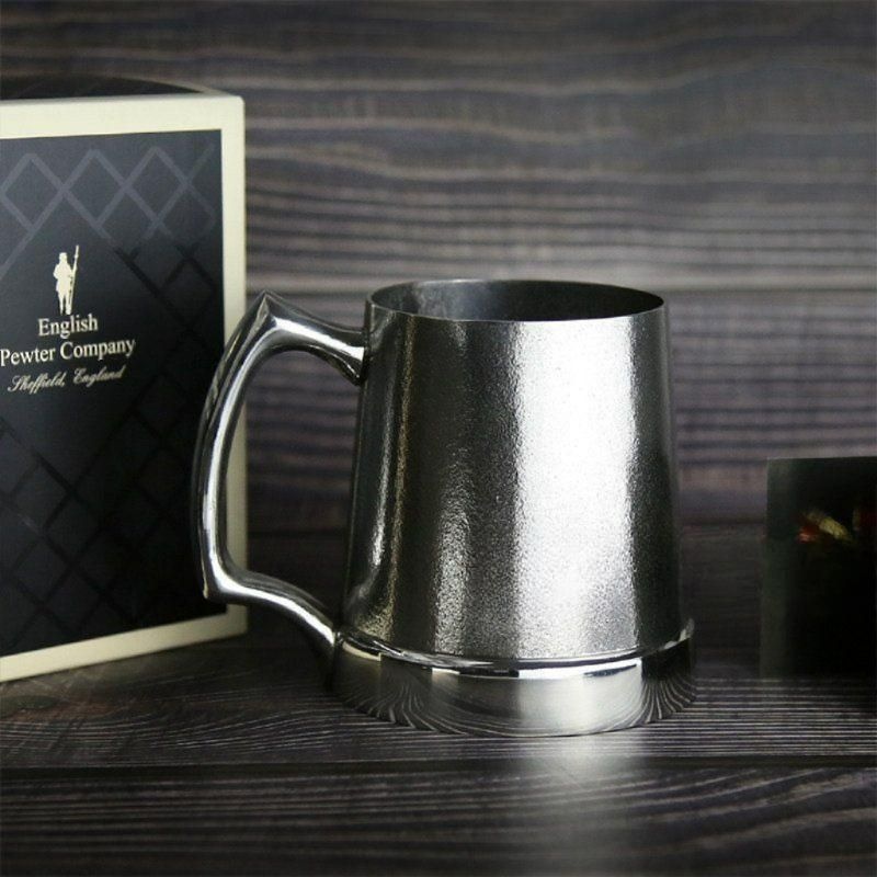 [해외] English Pewter 영국 정품 주석 수제 맥주컵 컵 인테리어 호텔 선물용