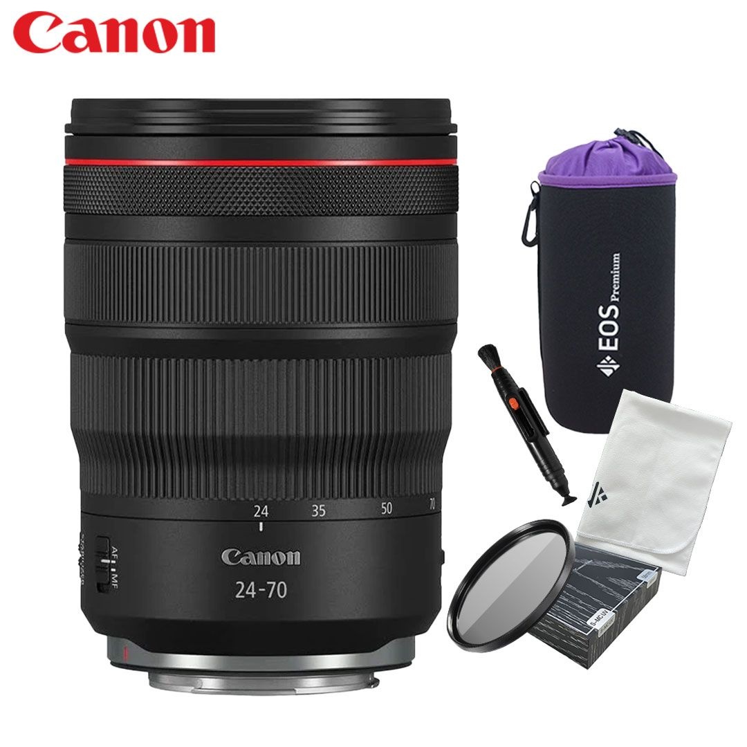 캐논 RF 24-70mm F2.8 L IS USM + 악세사리 4종 패키지(MCUV 필터/방수파우치) -JKW