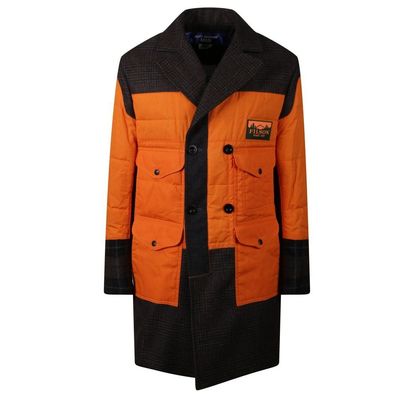 純夜渡辺フィルソンパッチワークコートWPC0050511ORANGE B0191911912