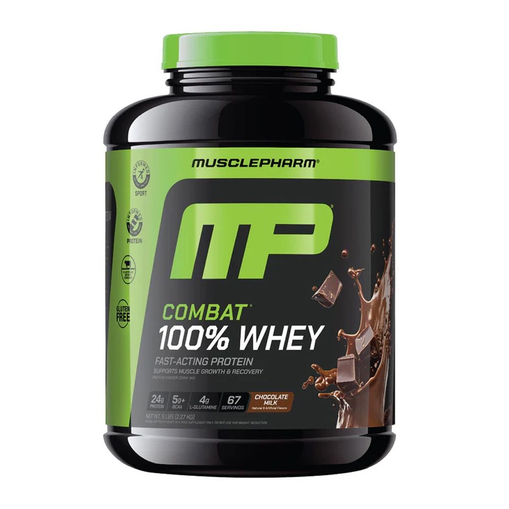 머슬팜 컴뱃 100% 웨이 초콜릿맛 2.27kg x1통