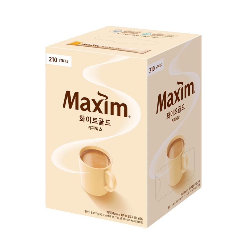 동서 맥심 화이트골드 커피믹스, 210개입, 1개