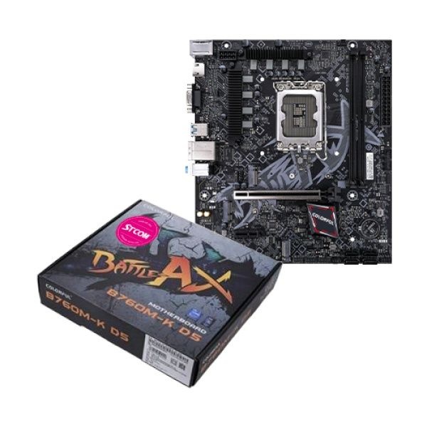 Colorful BATTLE-AX B760M-K V20 D5 STCOM 인텔B760M-ATX 4164753