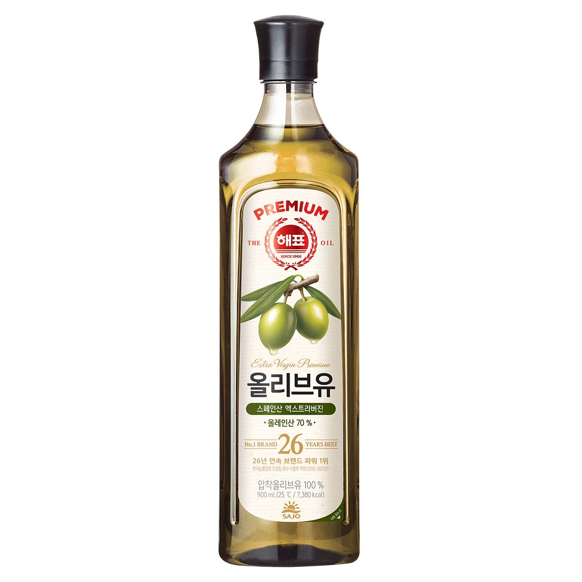 오뚜기 사조대림 해표 압착 올리브유 900ml 1개