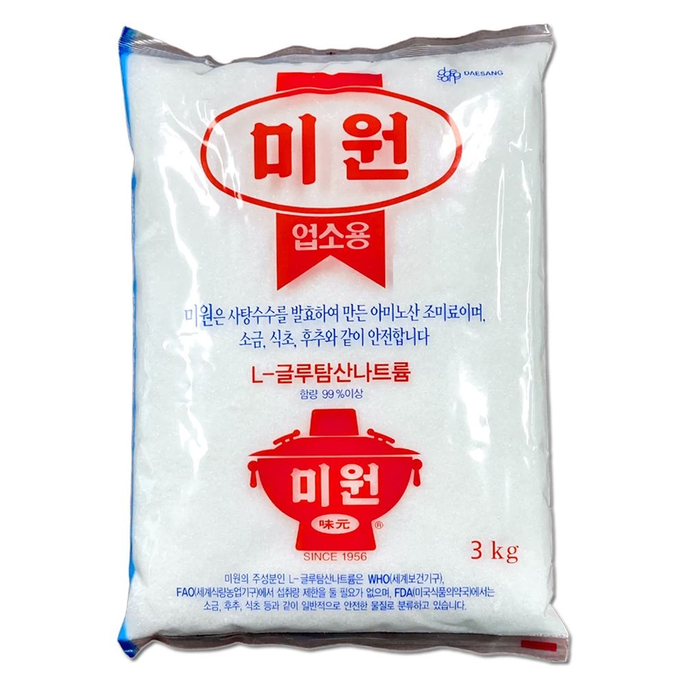 대상 미원 업소용 3kg 1개