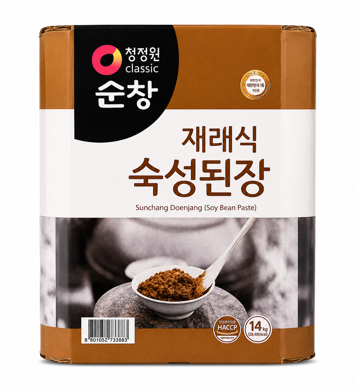순창 청정원 재래식 숙성된장 14kg