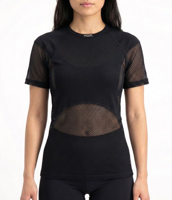 BRYNJE Women’s Super Thermo T-Shirt Base Layer wInlay 10200215-BL 우먼스 슈퍼써모 티셔츠 베이스레이어 4122928