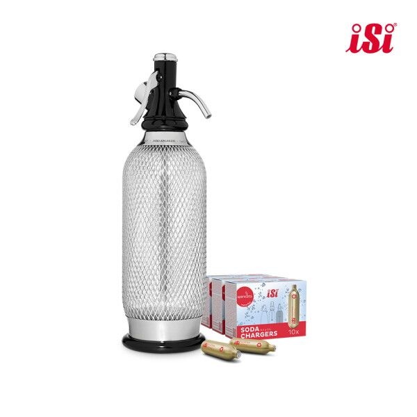 [이지(iSi)] (세트) iSi 이지 탄산수 제조기클래식 + 탄산가스 캡슐 30P(약 30L 제조)