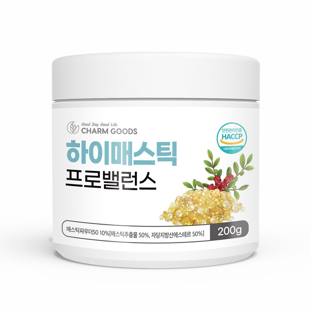[주 신영허브]매스틱 분말 가루 그리스 매스틱오일 추출물 유산균 효소 위건강 200g